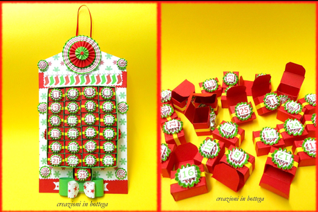 Calendario dell'Avvento con caselline (Advent Calendar)