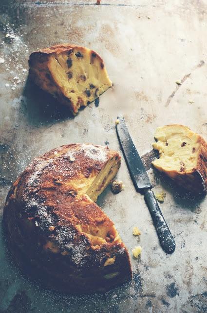 Sformato di panettone alle mele