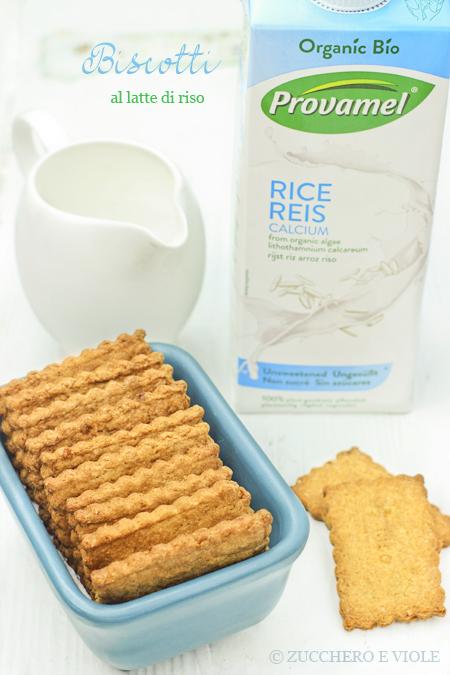 Biscotti al latte di riso