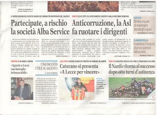 Notizie agricole Salento 7 gennaio 2016