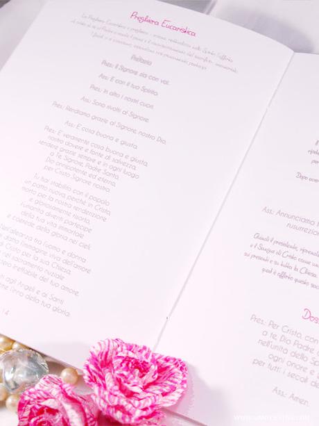 [MATRIMONIO FAI DA TE] Tutorial Libretto Messa con 20 pagine - progetto #23