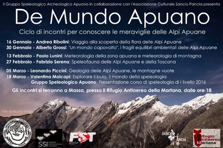 De Mundo Apuano – Ciclo di incontri sulle Apuane a cura del GSAA