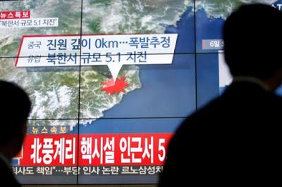 La Corea del Nord annuncia di aver condotto un test nucleare con una bomba all'idrogeno