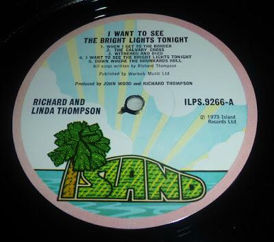 Richard And Linda Thompson - I Want to See the Brights Lights Tonight