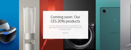 I nuovi prodotti di Sony al CES 2016