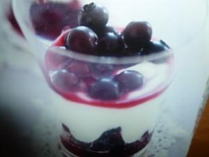 dolci con mascarpone - ai  mirtilli