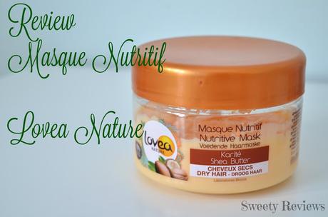 [Review] Masque Nutritif au Karité di Lovea Nature