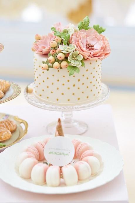 La wedding cake per lo sweet table