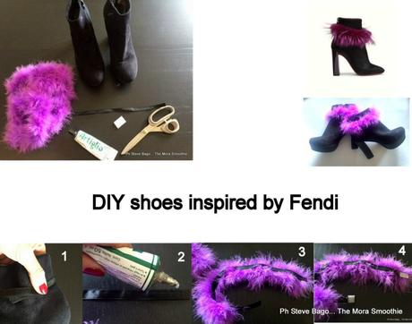 diy blog, diy ideas, diy craft, diy shoes, diy fendi, tutorial, tutorial shoes, tutorial shoes fendi, tutorial fendi, fashion, fashion blog, fashion blogger, italian fashion blogger, fashion blogger italiana, paola buonacara, themorasmoothie, decorare dei tronchetti, fai da te tronchetti endi, come avere dei tronchetti fendi, 