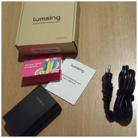 Lumsing® Cavo Dati da Lightning & Caricabatterie Portatile 40W 5-Porte USB