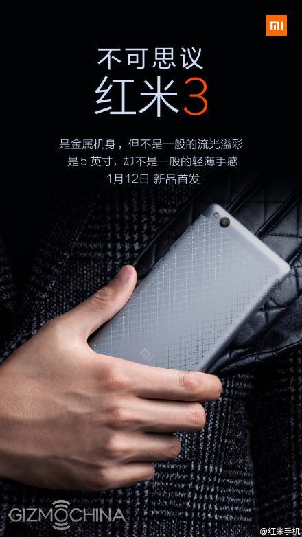 Xiaomi Redmi 3