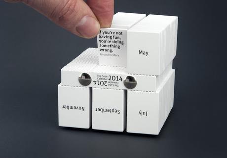 The Cube Calendar _ Philip Stroomberg