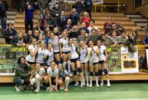 L’Epikure Luino Volley fa la grande: netto 3-0 alla Mtv Marina Militare e secondo posto conquistato