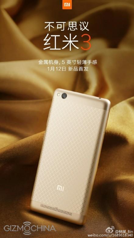 Xiaomi Redmi 3