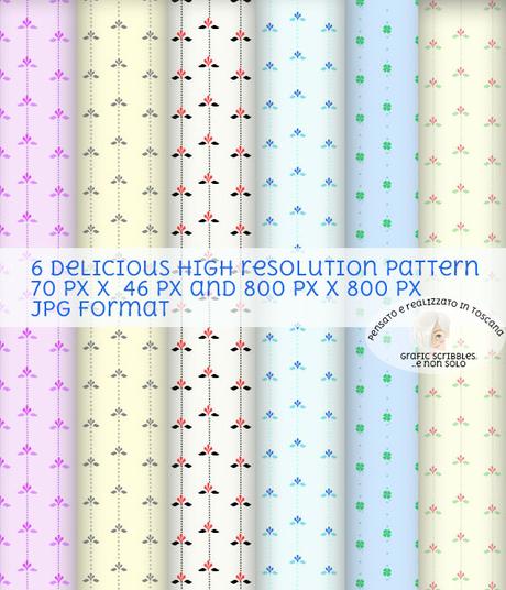 6 pattern d'ispirazione provenzale