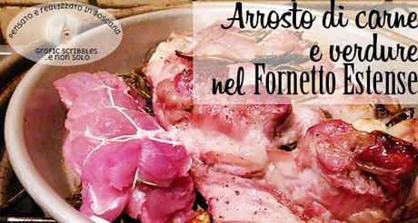 Arrosto misto di maiale e verdure nel Fornetto Estense