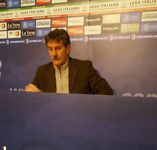 PAVIA. PaviaCalcio. Mister Brini: “Voglio una squadra unita pronta al sacrificio per il risultato. E il sostegno dei tifosi”.