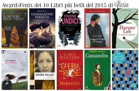 [#AwardsFenix] Classifica dei libri più belli (letti) nel 2015