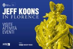 Jeff Koons in Florence, locandina visite guidate