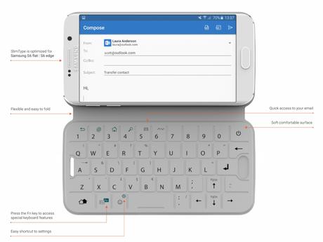 Trasforma il tuo Samsung S6 e S6 Edge in uno smartphone QWERTY