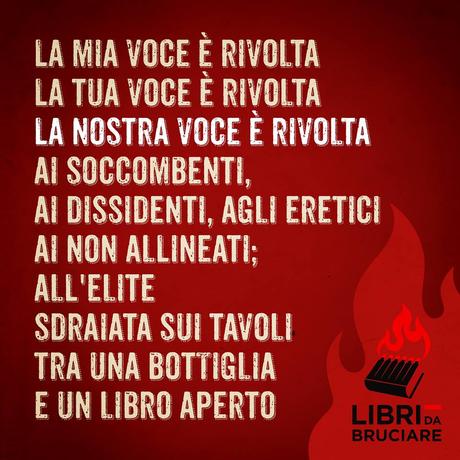 I Libri da Bruciare: incendio in corso