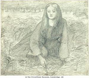 Lizzie Siddal, the Pre-Raphaelite red-haired Muse and eternal Icon of Beauty.