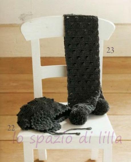 A gentile richiesta...schemi di cappelli crochet con paraorecchi per bimbi / Crochet hats for kids with earflaps, free charts