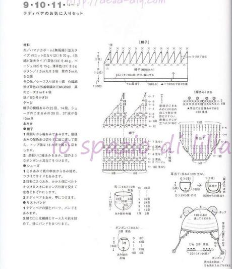 A gentile richiesta...schemi di cappelli crochet con paraorecchi per bimbi / Crochet hats for kids with earflaps, free charts