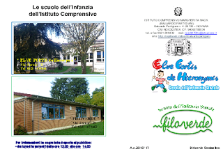 gennaio Open alle scuole dell'Infanzia 