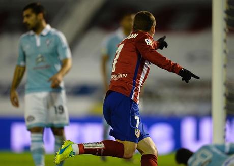 Celta Vigo-Atl.Madrid 0-2: continua il sogno dei Colchoneros