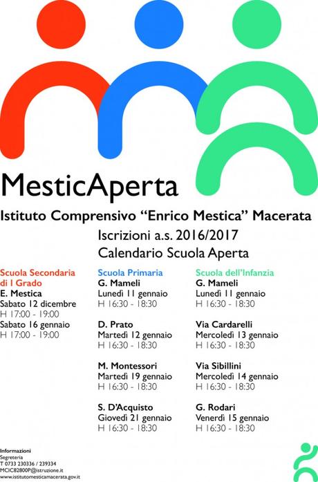 Scuola aperta: tutte le date per Macerata