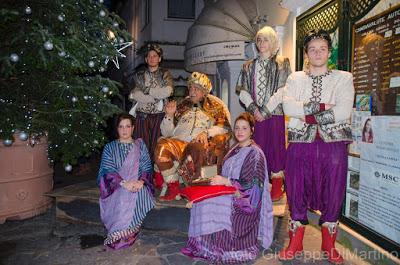 Presepe vivente  a  Positano 2016