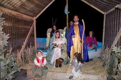 Presepe vivente  a  Positano 2016