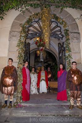 Presepe vivente  a  Positano 2016