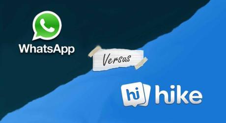 Sfida aperta tra WhatsApp ed i nuovi servizi come Hike Messenger