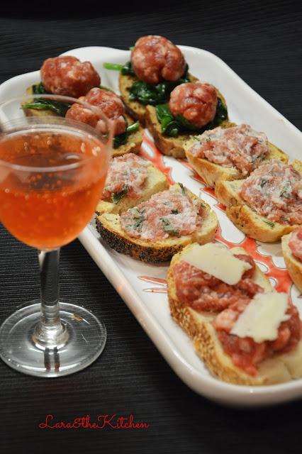 CROSTINI DA APERITIVO DI BUON ANNO