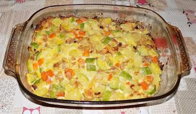 Frittata di verdure al forno