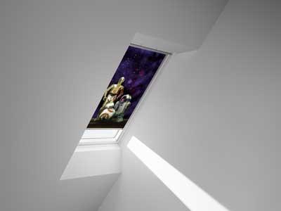 Star Wars VELUX Anche le tende oscuranti Velux sbarcano nell’Universo di Star Wars