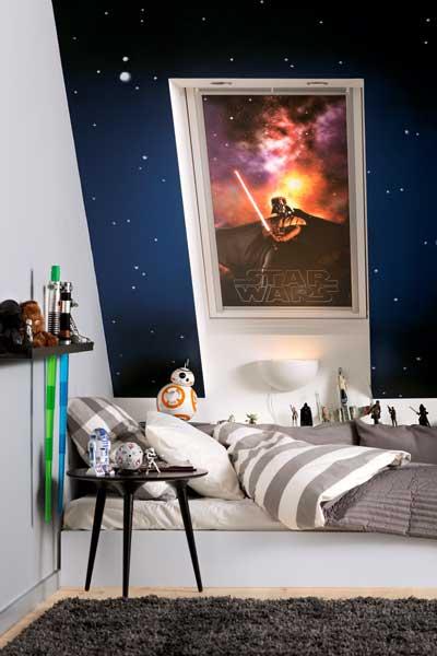 Star Wars VELUX 2 Anche le tende oscuranti Velux sbarcano nell’Universo di Star Wars