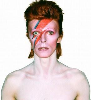 Album cover shoot for Aladdin Sane, 1973. Photograph by Brian Duffy © Duffy Archive