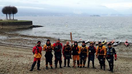 Paddling with some good friends