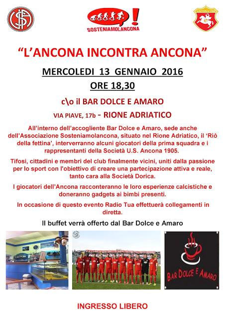 “L’Ancona incontra Ancona” riparte dalla sede di Sosteniamolancona