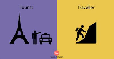 Turista Vs Viaggiatore