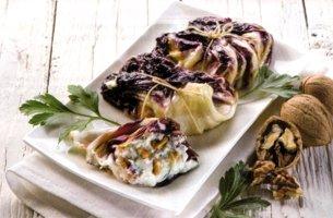 involtini di radicchio e speck