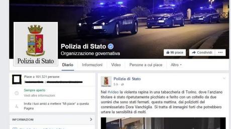 Perché la pagina Polizia di Stato pubblica il video di un pestaggio?