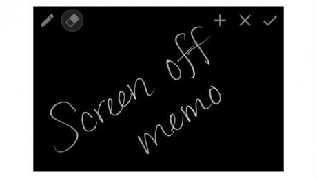 Screen Off Memo