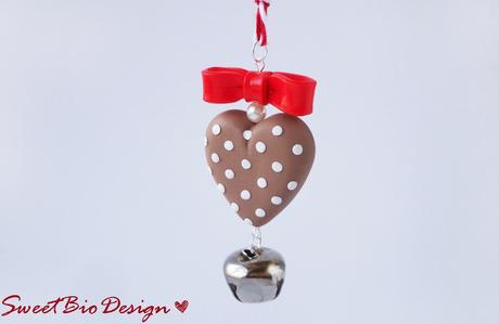 Ornamenti Cuore Shabby - Christmas Shabby Ornaments