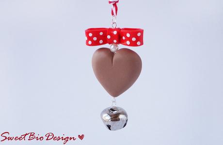 Ornamenti Cuore Shabby - Christmas Shabby Ornaments