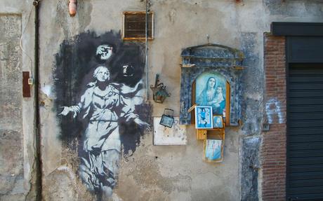 A Napoli l’unica opera italiana di Banksy | Scoprire Napoli