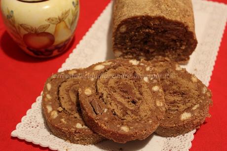 Salame al cioccolato con sorpresa